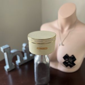 Vintage Victorias Secret 100% Silk Stockings Cream Sz Tall New